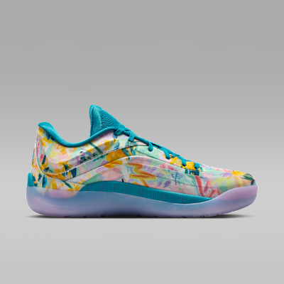 Lookbook Kasut Bola Keranjang Jordan Zion 4 PF Tropikal Teal/Lilac Mist/Citron Pulse FD0591-301