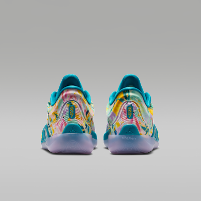Details for Kasut Bola Keranjang Jordan Zion 4 PF Tropikal Teal/Lilac Mist/Citron Pulse FD0591-301