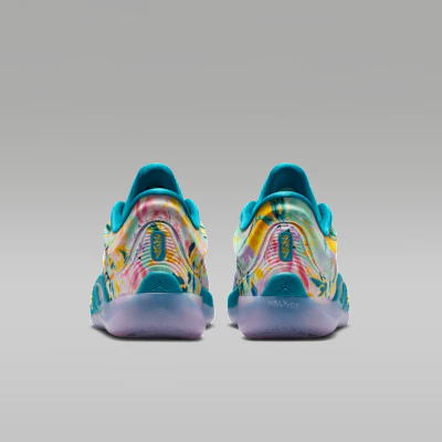 Kasut Bola Keranjang Jordan Zion 4 PF Tropikal Teal/Lilac Mist/Citron Pulse FD0591-301 Details for Kasut Bola Keranjang Jordan Zion 4 PF Tropikal Teal/Lilac Mist/Citron Pulse FD0591-301