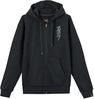 Jordan Zion Letter Graphic Retro Zip-Up Sweatshirt Black DJ5870-010 Jordan Zion Letter Graphic Retro Zip-Up Sweatshirt Black DJ5870-010