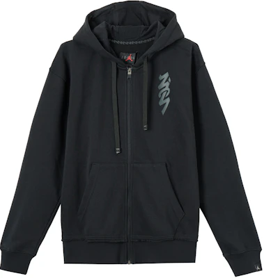 Jordan Zion Letter Graphic Retro Zip-Up Sweatshirt Black DJ5870-010 Buy Jordan Zion Letter Graphic Retro Zip-Up Sweatshirt Black DJ5870-010