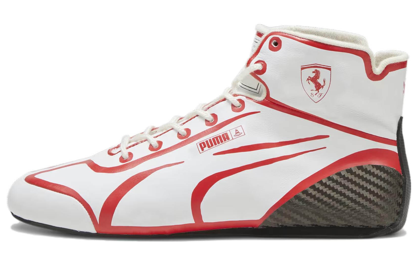 Buy SCUDERIA FERRARI x JOSHUA VIDES x PUMA Speedcat 舒適百搭 減震耐磨 高幫 訓練鞋 男款 白色