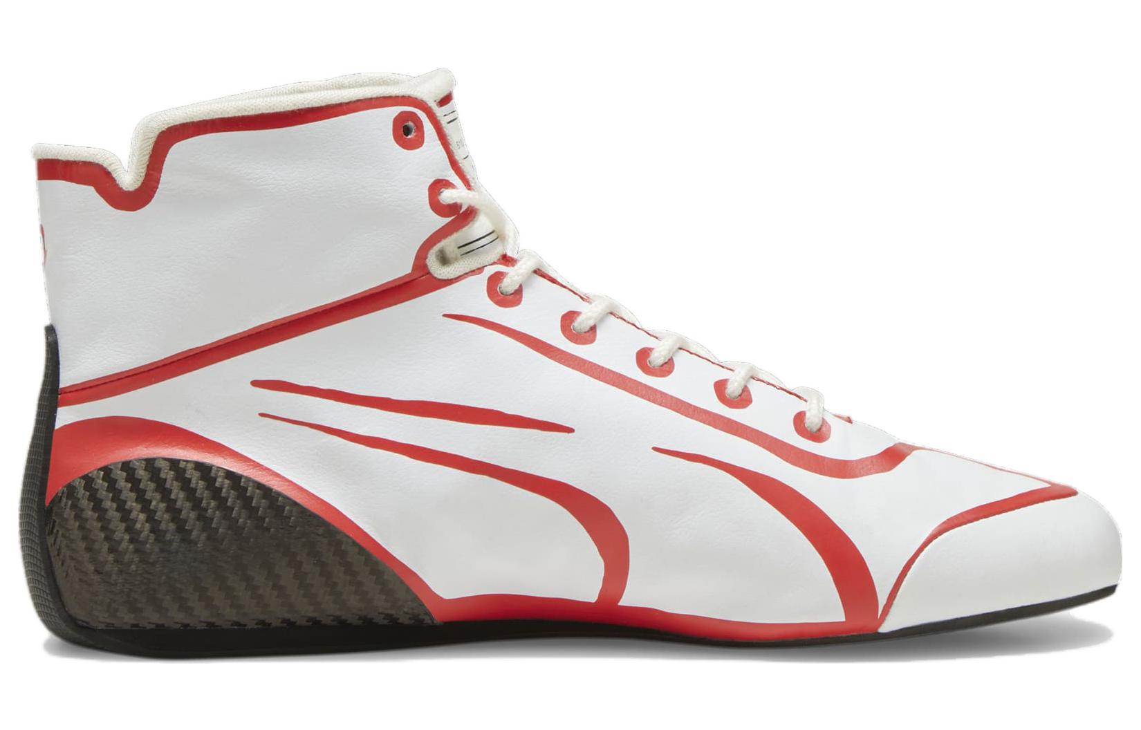 Order SCUDERIA FERRARI x JOSHUA VIDES x PUMA Speedcat 舒適百搭 減震耐磨 高幫 訓練鞋 男款 白色