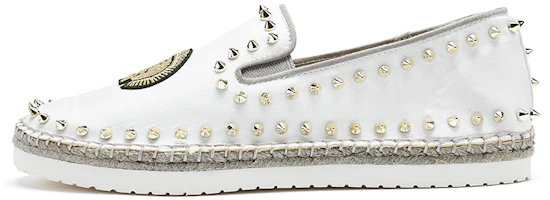 Joy&Mario Graffiti Studded Casual Shoes Men’s Off-White 57307M Milky White Color Joy&Mario Graffiti Studded Casual Shoes Men’s Off-White 57307M Milky White Color