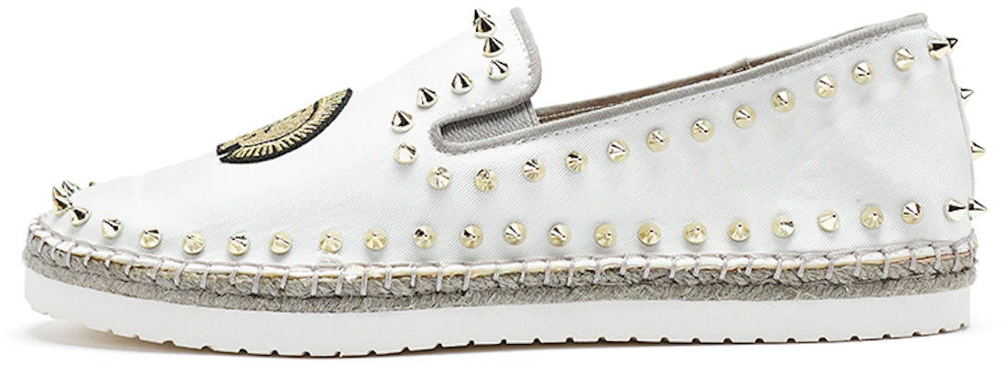 Joy&Mario Graffiti Studded Casual Shoes Men’s Off-White 57307M Milky White Color Buy Joy&Mario Graffiti Studded Casual Shoes Men’s Off-White 57307M Milky White Color