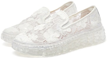 조이앤마리오 크리스탈 굽 로퍼 (크림) 1H6098W Shop 조이앤마리오 크리스탈 굽 로퍼 (크림) 1H6098W