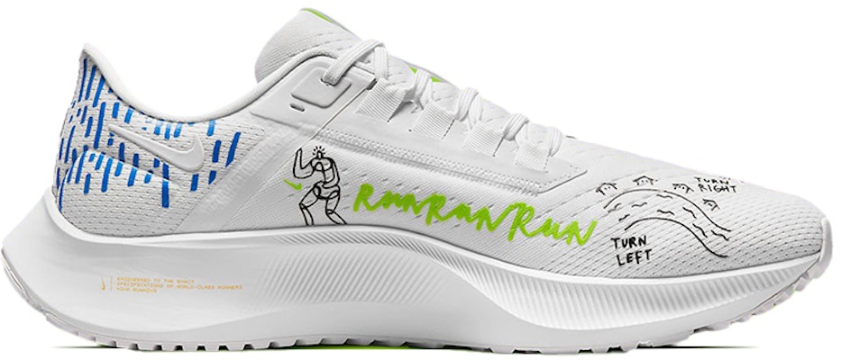 ジョイ・ヤムサンギ×ナイキ ペガサス38 "思考" (白) DM3274-100 Order ジョイ・ヤムサンギ×ナイキ ペガサス38 "思考" (白) DM3274-100