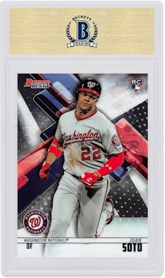 Juan Soto 2018 Bowman's Best Rookie #29 Order Juan Soto 2018 Bowman's Best Rookie #29