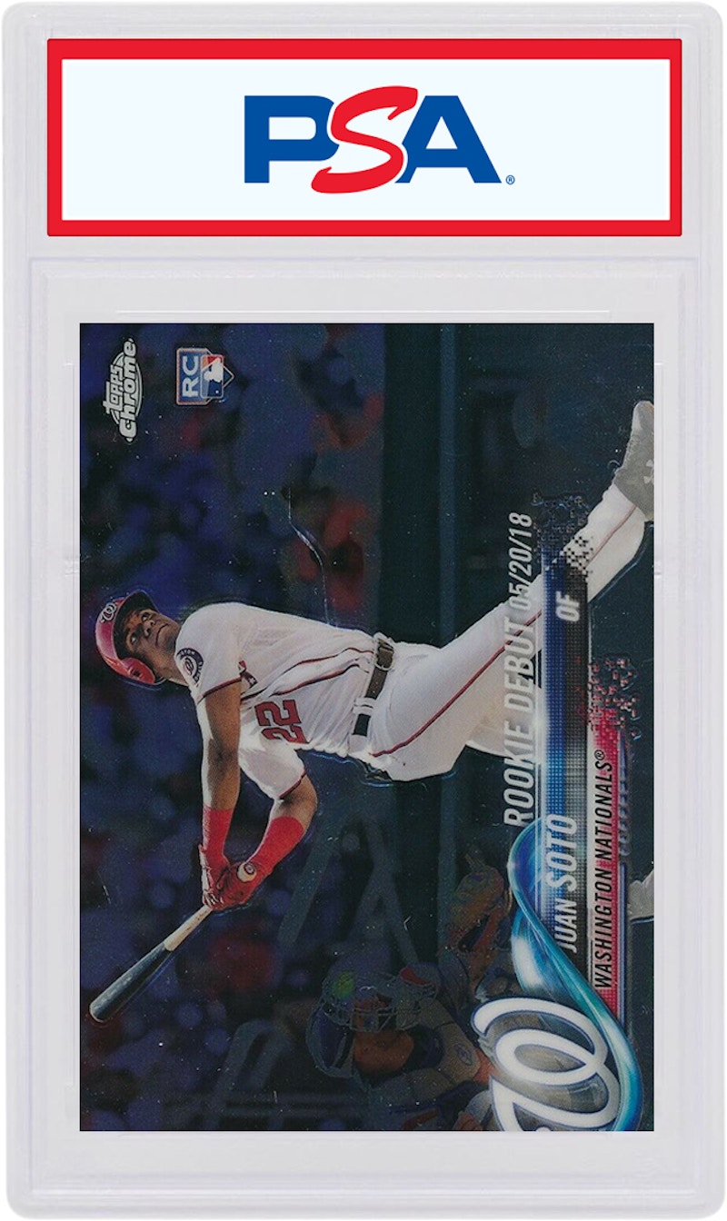 Juan Soto 2018 Topps Chrome Update Rookie #HMT98