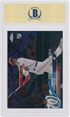 Juan Soto 2018 Topps Chrome Update Rookie #HMT98 Order Juan Soto 2018 Topps Chrome Update Rookie #HMT98