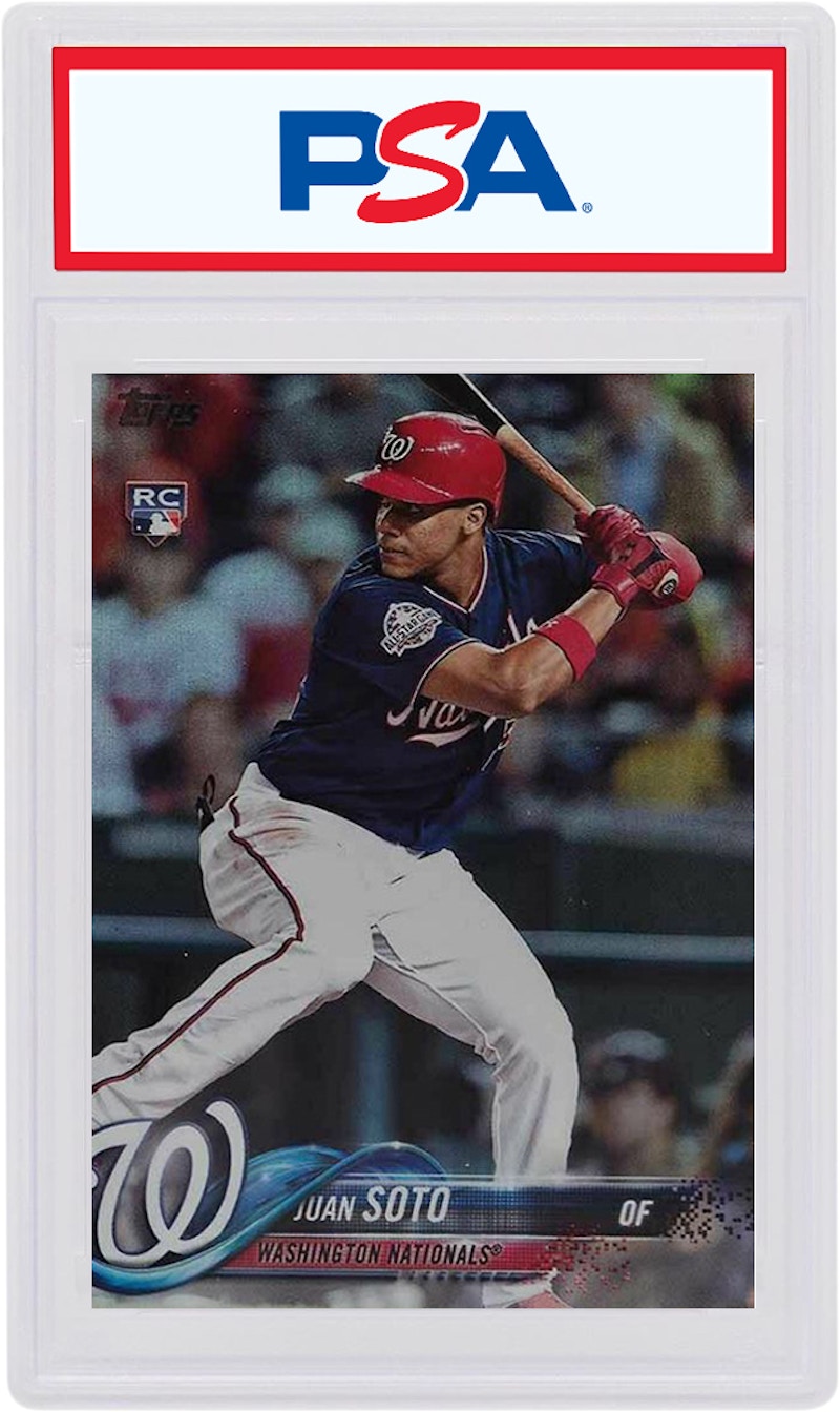 Juan Soto 2018 Topps Update Rookie Rainbow Foil #US300