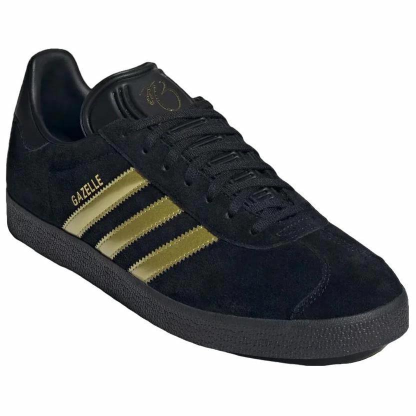 Shop Jude Bellingham x adidas Gazelle 'Hitam Emas Metalik' JH5703