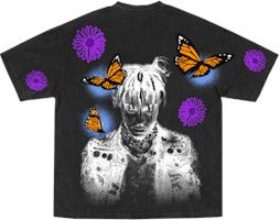 Juice Wrld Butterfly Tee Black Juice Wrld Butterfly Tee Black