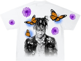 Juice Wrld Butterfly Tee White Juice Wrld Butterfly Tee White
