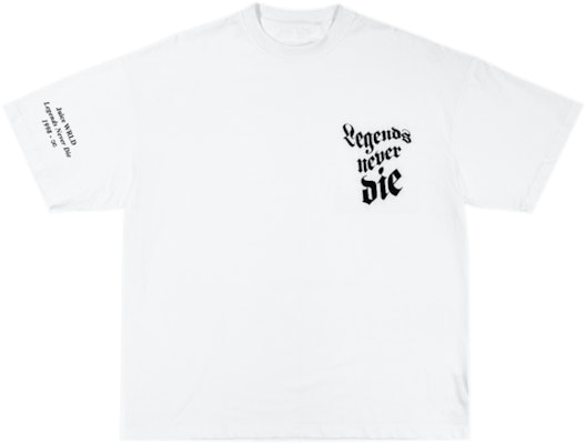 Juice Wrld Butterfly Tee White Order Juice Wrld Butterfly Tee White