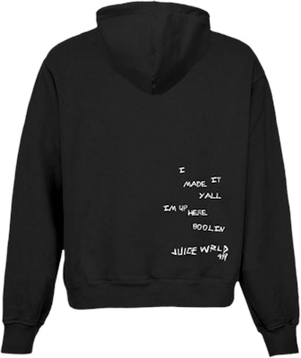 Juice Wrld In Loving Memory Hoodie Black Order Juice Wrld In Loving Memory Hoodie Black
