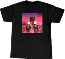 Juice Wrld Legends Never Die Album Tee Black Juice Wrld Legends Never Die Album Tee Black