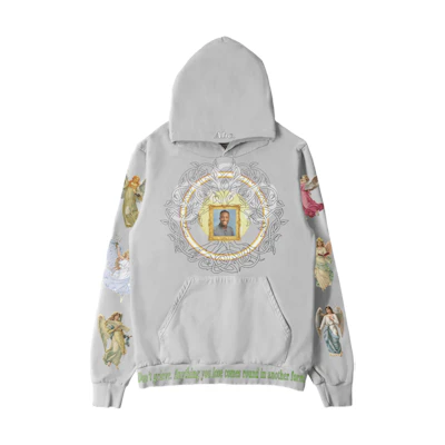 Juice Wrld ABC Conspiracy of Hope Hoodie Grey