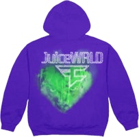 Juice Wrld x Faze Clan Clouds Hoodie Purple Juice Wrld x Faze Clan Clouds Hoodie Purple