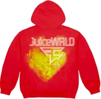 Juice Wrld x Faze Clan Clouds Hoodie Red Juice Wrld x Faze Clan Clouds Hoodie Red