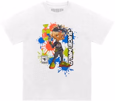 Juice Wrld x Faze Clan Ready Up T-Shirt White Juice Wrld x Faze Clan Ready Up T-Shirt White