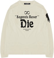 Juice Wrld x Midnight Studios Legends Never Die Long Sleeve Cream Juice Wrld x Midnight Studios Legends Never Die Long Sleeve Cream
