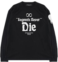Juice Wrld x Midnight Studios Legends Never Die Long Sleeve Black Juice Wrld x Midnight Studios Legends Never Die Long Sleeve Black
