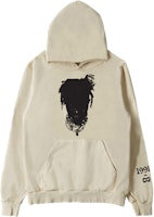 Juice Wrld x Midnight Studios Silhouette Hoodie Cream Juice Wrld x Midnight Studios Silhouette Hoodie Cream
