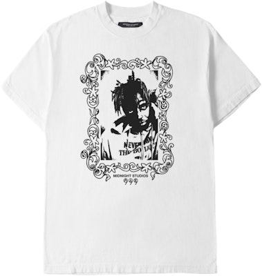 Juice Wrld x Midnight Studios Silhouette Tee White Buy Juice Wrld x Midnight Studios Silhouette Tee White