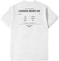 Baju-T Juice Wrld x Midnight Studios Silhouette Putih Order Baju-T Juice Wrld x Midnight Studios Silhouette Putih