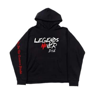 Juice Wrld X Revenge Legends Never Die Hoodie Black
