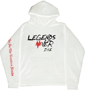 賈斯·沃爾德 X 復仇 傳奇永不磨滅連帽衫 白色 Buy 賈斯·沃爾德 X 復仇 傳奇永不磨滅連帽衫 白色