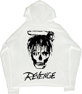 Juice Wrld X Revenge Legends Never Die Hoodie White Order Juice Wrld X Revenge Legends Never Die Hoodie White