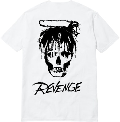 Juice Wrld X Revenge Legends Never Die Tee White Order Juice Wrld X Revenge Legends Never Die Tee White