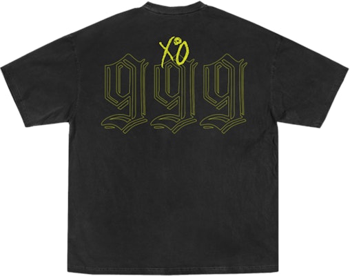 Juice Wrld x The Weeknd Intentions Tee Black Order Juice Wrld x The Weeknd Intentions Tee Black