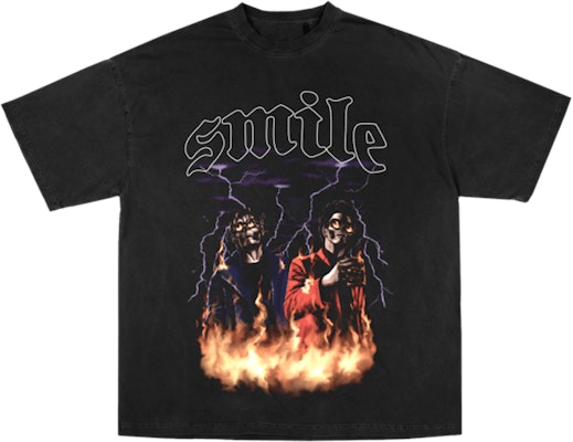 Juice Wrld x The Weeknd Spirits Tee Black Buy Juice Wrld x The Weeknd Spirits Tee Black