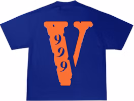 Juice Wrld x Vlone 999 Tee Blue Juice Wrld x Vlone 999 Tee Blue