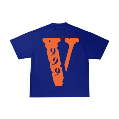 Juice Wrld Vlone 999 Tee Blue