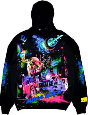Juice Wrld x Vlone Cosmic Hoodie Black Order Juice Wrld x Vlone Cosmic Hoodie Black