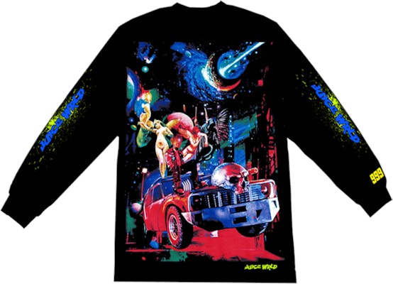 Juice Wrld x Vlone Cosmic Longsleeve Black Order Juice Wrld x Vlone Cosmic Longsleeve Black