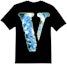 Buy Juice Wrld x Vlone Cosmic Racer T-Shirt Black