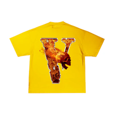 Juice Wrld Vlone Inferno Tee Yellow