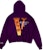 Juice Wrld x Vlone Legends Never Die Hoodie Purple