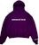 Juice Wrld x Vlone Legends Never Die Hoodie Purple