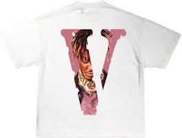 Juice Wrld x Vlone Legends Never Die T-Shirt White Juice Wrld x Vlone Legends Never Die T-Shirt White