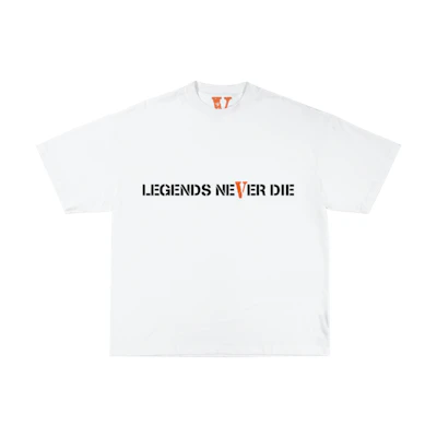 Juice Wrld Vlone LND 999 Tee White
