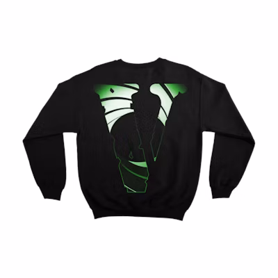 Juice Wrld XO Vlone Double Agent Crewneck Sweatshirt Black