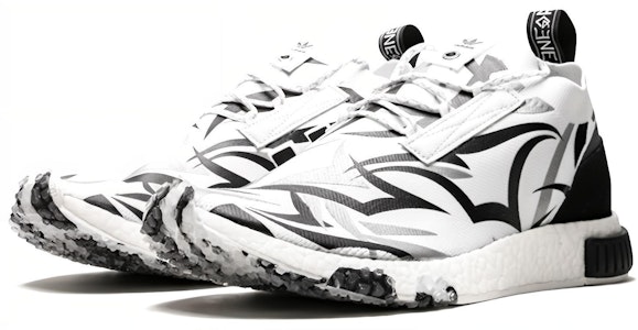 Juice x adidas NMD Racer 白榛果 陳冠希 編織運動鞋 男女款 白 Lookbook Juice x adidas NMD Racer 白榛果 陳冠希 編織運動鞋 男女款 白