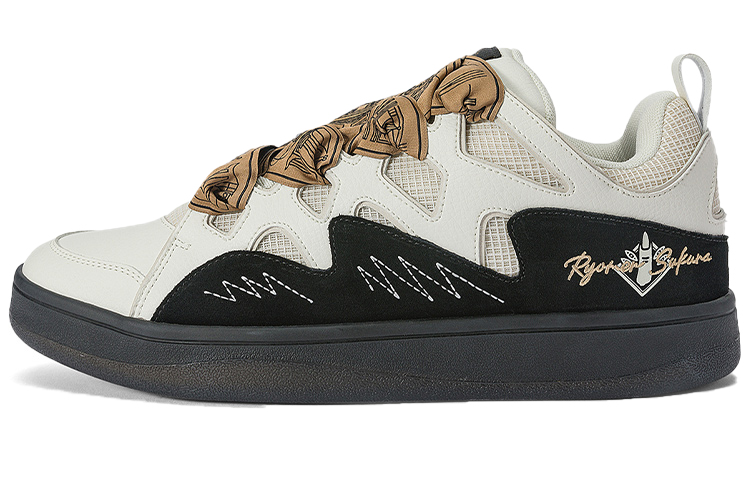 Kappa Jujutsu Kaisen Low Top Sneakers 'Winter White Black'