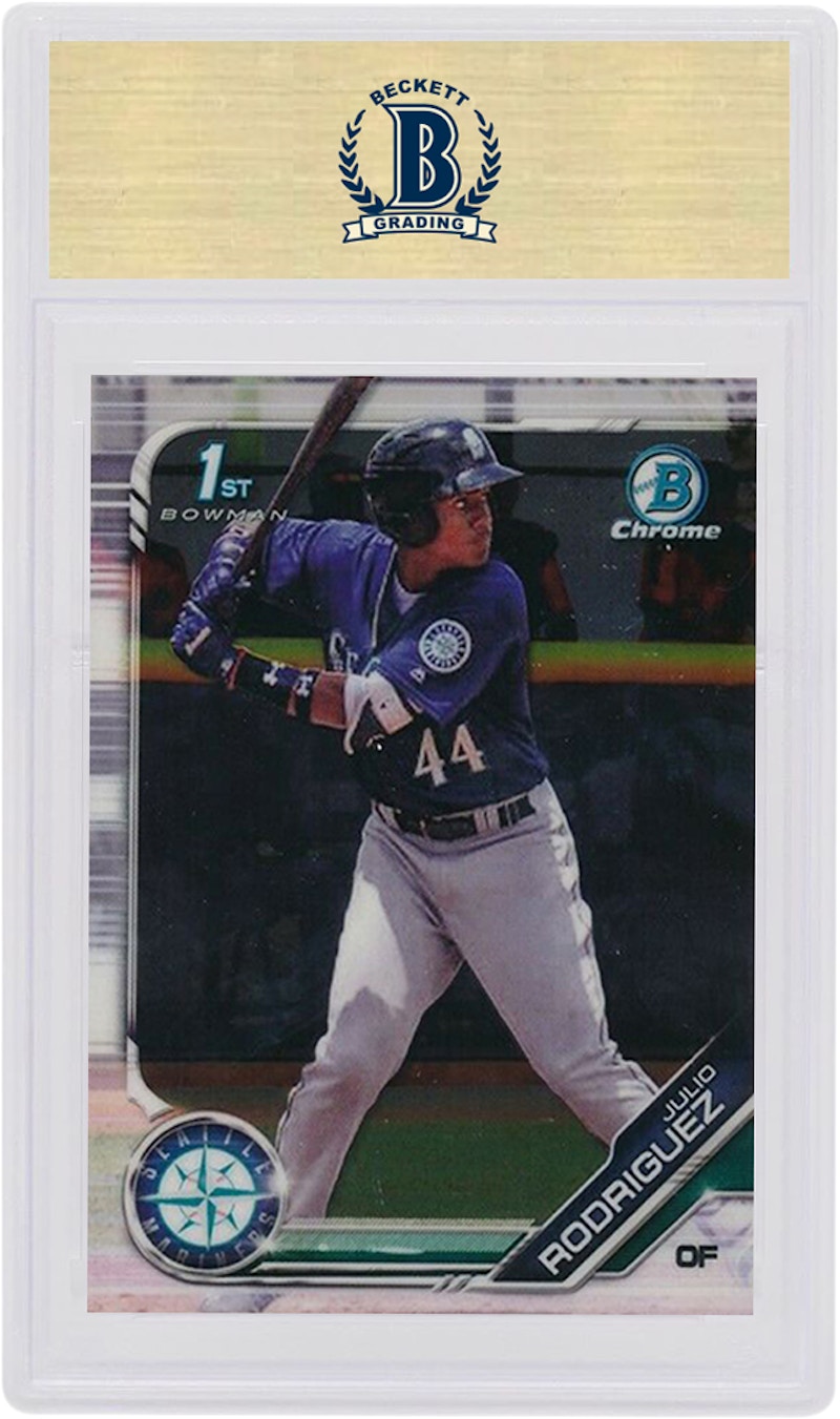 Julio Rodriguez 2019 Bowman Chrome Prospects #33 圖 2